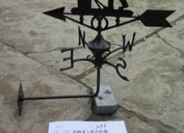 Blacksmith weather vane -wall